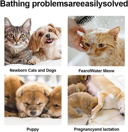 20Pc Pet Cleaning Gloves, Sticky，Hair，Dog & Cat Bath Wipes, Grooming Products, Low Allergy, Deodor