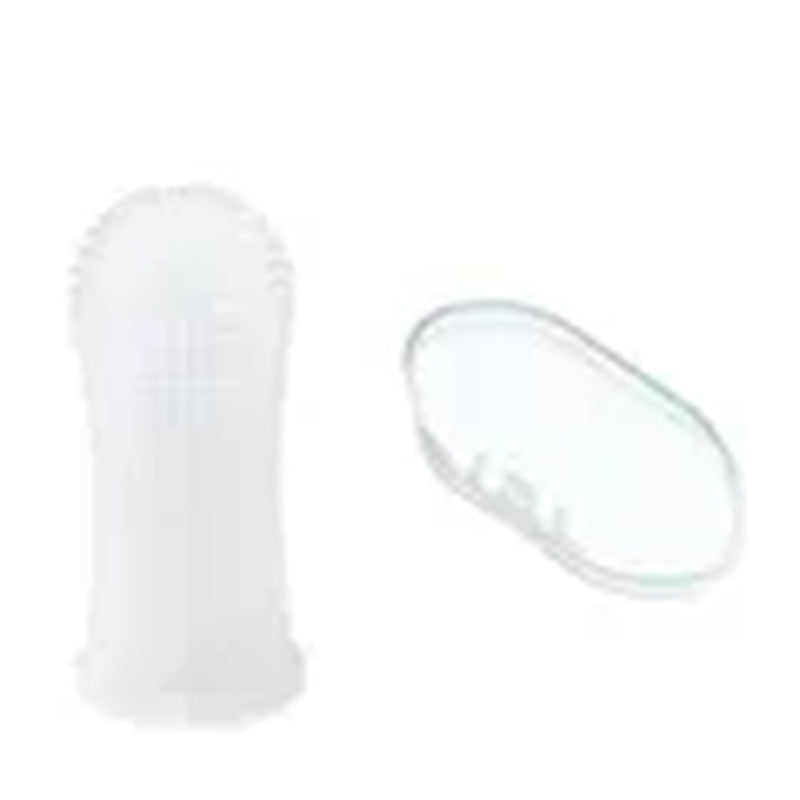 Super Soft Silicone Finger Toothbrush for Dogs and Cats - Nontoxic Teeth Cleaning and Breath Care Solution