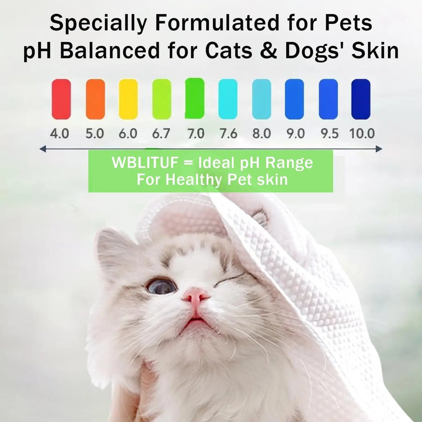 20Pc Pet Cleaning Gloves, Sticky，Hair，Dog & Cat Bath Wipes, Grooming Products, Low Allergy, Deodor